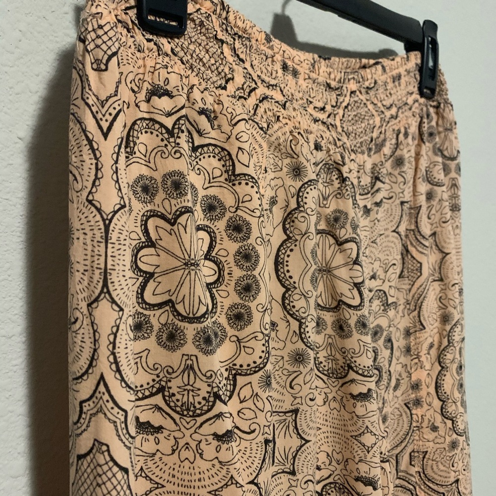 Flowy sheer pants from Anthropologie